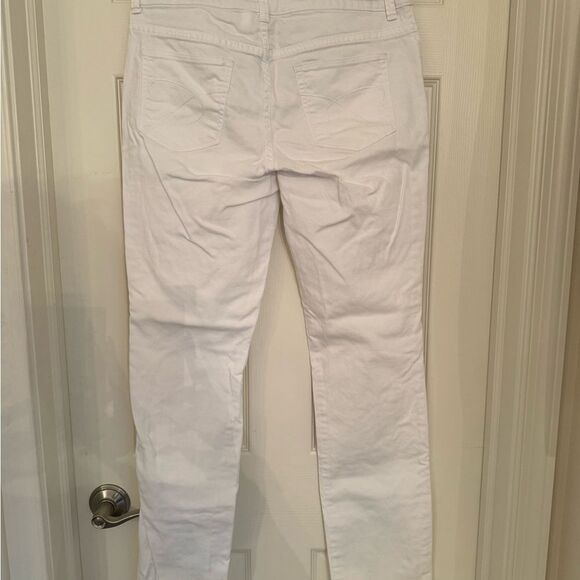 Chico's White Straight Leg Jeans - Picture 5 of 6